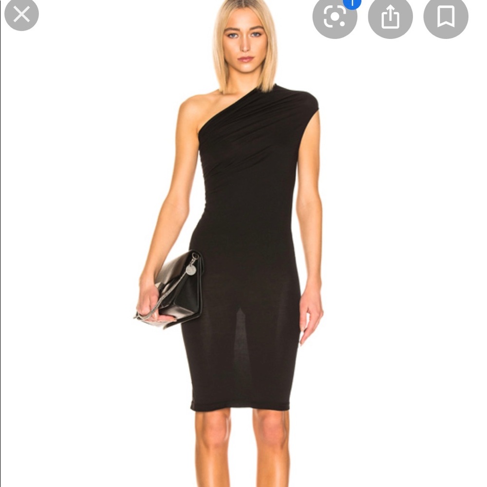 Rick Owens - off shoulder dress